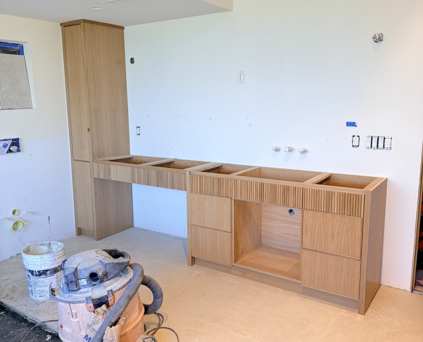 Contemporary Custom Cabinetry Kitchen Remodel by Frank & Fredy's Kitchen Cabinets project photo